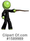 Green Design Mascot Clipart #1589989 by Leo Blanchette
