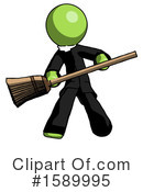 Green Design Mascot Clipart #1589995 by Leo Blanchette