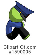 Green Design Mascot Clipart #1590005 by Leo Blanchette