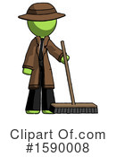 Green Design Mascot Clipart #1590008 by Leo Blanchette