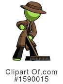 Green Design Mascot Clipart #1590015 by Leo Blanchette
