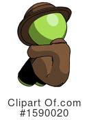 Green Design Mascot Clipart #1590020 by Leo Blanchette