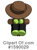 Green Design Mascot Clipart #1590029 by Leo Blanchette