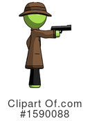 Green Design Mascot Clipart #1590088 by Leo Blanchette