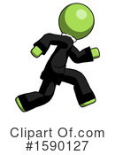 Green Design Mascot Clipart #1590127 by Leo Blanchette