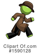 Green Design Mascot Clipart #1590128 by Leo Blanchette