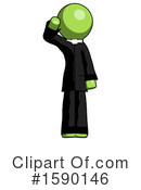 Green Design Mascot Clipart #1590146 by Leo Blanchette