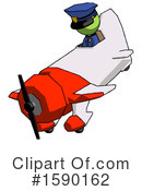 Green Design Mascot Clipart #1590162 by Leo Blanchette
