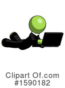 Green Design Mascot Clipart #1590182 by Leo Blanchette