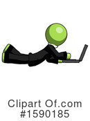 Green Design Mascot Clipart #1590185 by Leo Blanchette