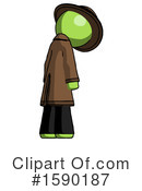 Green Design Mascot Clipart #1590187 by Leo Blanchette