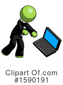 Green Design Mascot Clipart #1590191 by Leo Blanchette