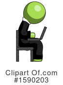 Green Design Mascot Clipart #1590203 by Leo Blanchette