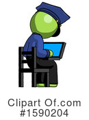 Green Design Mascot Clipart #1590204 by Leo Blanchette