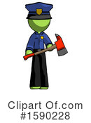 Green Design Mascot Clipart #1590228 by Leo Blanchette