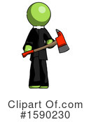 Green Design Mascot Clipart #1590230 by Leo Blanchette