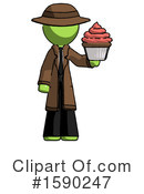 Green Design Mascot Clipart #1590247 by Leo Blanchette