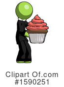 Green Design Mascot Clipart #1590251 by Leo Blanchette