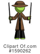 Green Design Mascot Clipart #1590262 by Leo Blanchette