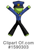 Green Design Mascot Clipart #1590303 by Leo Blanchette