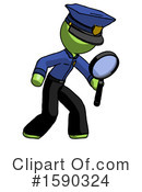 Green Design Mascot Clipart #1590324 by Leo Blanchette