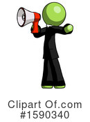 Green Design Mascot Clipart #1590340 by Leo Blanchette