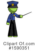Green Design Mascot Clipart #1590351 by Leo Blanchette