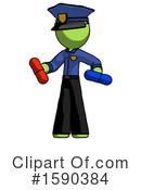 Green Design Mascot Clipart #1590384 by Leo Blanchette