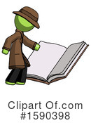 Green Design Mascot Clipart #1590398 by Leo Blanchette