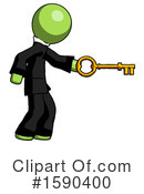 Green Design Mascot Clipart #1590400 by Leo Blanchette