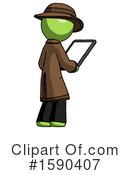 Green Design Mascot Clipart #1590407 by Leo Blanchette