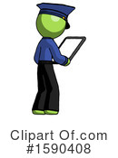 Green Design Mascot Clipart #1590408 by Leo Blanchette