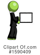 Green Design Mascot Clipart #1590409 by Leo Blanchette
