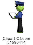 Green Design Mascot Clipart #1590414 by Leo Blanchette