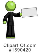 Green Design Mascot Clipart #1590420 by Leo Blanchette