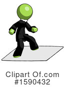 Green Design Mascot Clipart #1590432 by Leo Blanchette