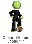 Green Design Mascot Clipart #1590441 by Leo Blanchette