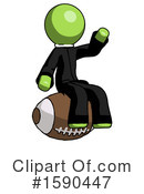 Green Design Mascot Clipart #1590447 by Leo Blanchette