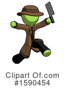 Green Design Mascot Clipart #1590454 by Leo Blanchette