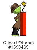 Green Design Mascot Clipart #1590469 by Leo Blanchette