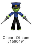 Green Design Mascot Clipart #1590491 by Leo Blanchette