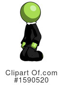 Green Design Mascot Clipart #1590520 by Leo Blanchette