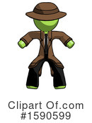 Green Design Mascot Clipart #1590599 by Leo Blanchette