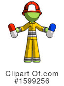 Green Design Mascot Clipart #1599256 by Leo Blanchette