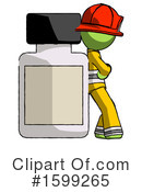 Green Design Mascot Clipart #1599265 by Leo Blanchette