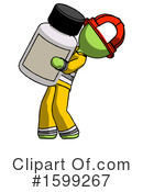 Green Design Mascot Clipart #1599267 by Leo Blanchette