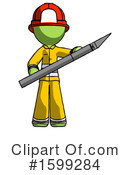 Green Design Mascot Clipart #1599284 by Leo Blanchette