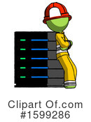 Green Design Mascot Clipart #1599286 by Leo Blanchette