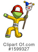 Green Design Mascot Clipart #1599327 by Leo Blanchette