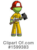 Green Design Mascot Clipart #1599383 by Leo Blanchette